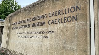 Caerleon Roman Fortress amp Baths  Including Caerleon Wood Sculptures [upl. by Anaerdna]