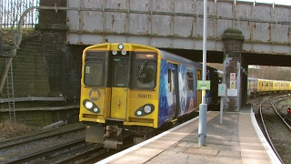 Half an Hour at 216  Birkenhead North Station 1022017  Class 507 508 terminus [upl. by Asiat]