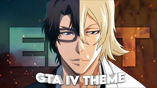 Aizen x Urahara  GTA IV Theme Edit [upl. by Ettenauq706]